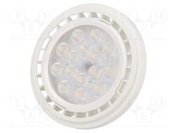 LED lamp; neutral white; G53; 12VDC; 1250lm; 12.5W; 40°; 4000K