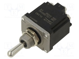 Switch: toggle; Pos: 3; DP3T; ON-OFF-ON; 16A/250VAC; 20A/24VDC