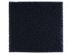 Spare part: filter; for soldering fume absorber; 142x142x10mm