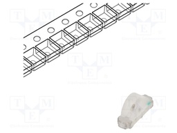 LED; orange; SMD; 180mcd; 1.7÷2.3VDC; 1.7x0.6x1.1mm; 120°; 5mA