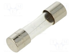 Fuse: fuse; medium time-lag; 1A; 250VAC; cylindrical,glass; 5x20mm