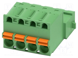 PCB connector, nominal cross section: 2.5 mm2, color: green,