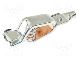 Crocodile clip; 100A; Grip capac: max.41mm; Overall len: 152mm