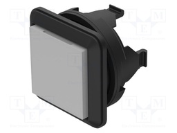 Switch: push-button; 16mm; Stabl.pos: 1; white; none; IP40; Pos: 2