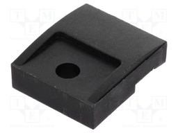 Clamping part for transistors; TO218; black