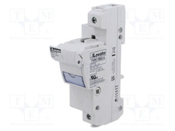 Fuse base; 22x58mm; for DIN rail mounting; 125A; 690VAC; Poles: 1