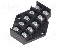 Terminal block; screw terminal; ways: 5; 4mm2; terminals: 10; 400V