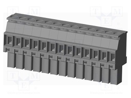 Connector: pluggable terminal block; plug; female; angled 90°