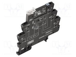 Relay: interface; SPST-NO; Ucntrl: 230VDC; Ucntrl: 230VAC; 1A; DIN