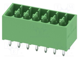 PCB headers, nominal cross section: 1.5 mm?, color: green, n