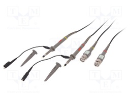 Oscilloscope probe; Band: ≤100MHz; Attenuator: 10: 1/1: 1; BNC plug