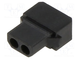 Rectangular Connector, Datamate L-Tek M80-101 Series, 2 Contacts, Receptacle, 2 mm, Crimp, 1 Row