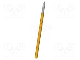 Test needle; Operational spring compression: 4mm; 5A; Ø: 1.3mm
