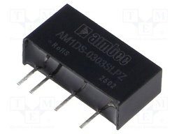 Converter: DC/DC; 1W; Uin: 2.97÷3.63V; Uout: 3.3VDC; Iout: 303mA