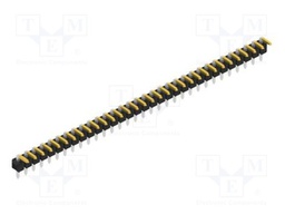 Connector: pin strips; pin header; male; PIN: 32; 2.54mm; THT; 1x32