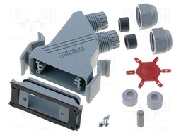Enclosure: for D-Sub connectors; D-Sub 15pin,D-Sub HD 26pin