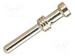 Contact; male; 1.5mm2; Han E; silver plated; crimped; 16A