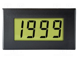 Ammeter; digital,mounting; on panel; Char: 19mm; Sampling: 3x/s