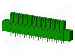 Connector: pluggable terminal block; socket; female; straight