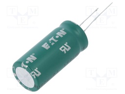 Capacitor: electrolytic; supercapacitor; 60F; 2.7VDC; ESR: 18mΩ