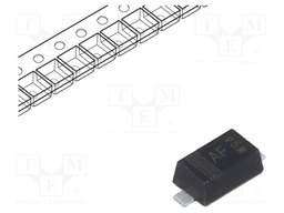 Diode: Schottky rectifying; SMD; 20V; 1A; Ufmax: 0.43V; SOD123F