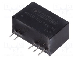 Converter: DC/DC; 1W; Uin: 10.8÷13.2V; Uout: 15VDC; Uout2: -15VDC