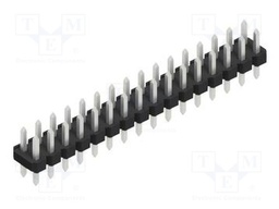 Connector: pin strips; pin header; male; PIN: 32; 2.54mm; THT; 2x16