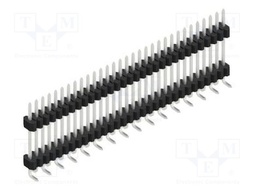 Connector: pin strips; pin header; male; PIN: 31; 1.27mm; SMT; 1x31