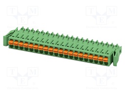 PCB connector, nominal cross section: 1.5 mm?, color: green,