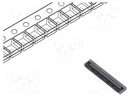 Connector: FFC/FPC; FH28K; horizontal; SMT; PIN: 55; 500mA; 50V