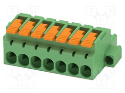 PCB connector, nominal cross section: 2.5 mm?, color: green,