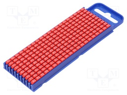 Markers for cables and wires; Label symbol: L2; 2.8÷3.8mm; red