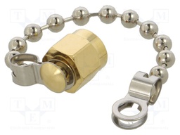 Accessories: protection cover; gold-plated; IP67