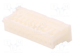 Plug; wire-wire/PCB; female; DF1B; 2.5mm; PIN: 22; w/o contacts