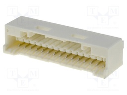 Socket; wire-board; male; CLIK-Mate; 1.5mm; PIN: 15; THT; PCB snap