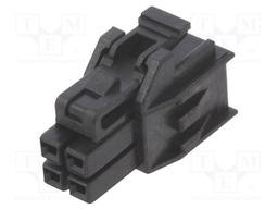 NANO-FIT RCPT HSG DLR 4CKT TPA BLK