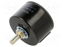 Potentiometer: shaft; single turn; 4.7kΩ; 4W; ±5%; 6mm; wirewound