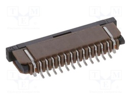 FFC/FPC CONNECTOR, 12 POSITION, 1ROW