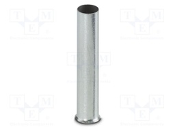 Tip: bootlace ferrule; non-insulated; copper; 25mm2; tinned; 40mm