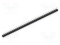 Connector: pin strips; pin header; male; PIN: 33; 2.54mm; THT; 1x33