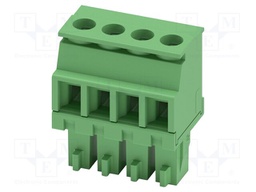 PCB connector, nominal cross section: 1.5 mm?, color: green,