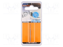 Drill bit; for metal; Ø: 1.2mm; precision