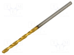 Drill bit; for metal; 1/16"; L: 43mm; Working part len: 20mm; case