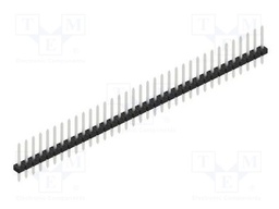 Connector: pin strips; pin header; male; PIN: 35; 2mm; THT; 1x35