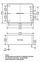 Converter: AC/DC; 14W; 85÷305VAC; Usup: 100÷430VDC; Uout: 5VDC; 78%