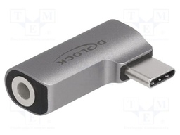 Adapter; stereo; Connector colour: grey