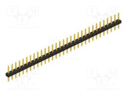 Connector: pin strips; pin header; male; PIN: 31; 2mm; THT; 1x31