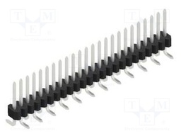 Connector: pin strips; pin header; male; PIN: 24; 1.27mm; SMT; 1x24