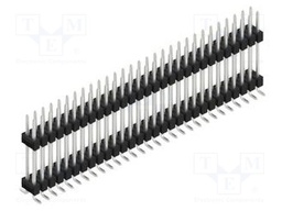 Connector: pin strips; pin header; male; PIN: 58; 2.54mm; SMT; 2x29