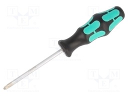 Screwdriver; Pozidriv®; Size: PZ2; Blade length: 100mm